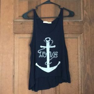 Anchor Crop Top